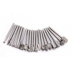 Mini (dremel) frezenset, 20 delig