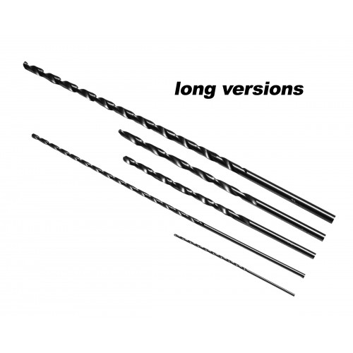 HSS boor 3 mm, extra lang: 160 mm