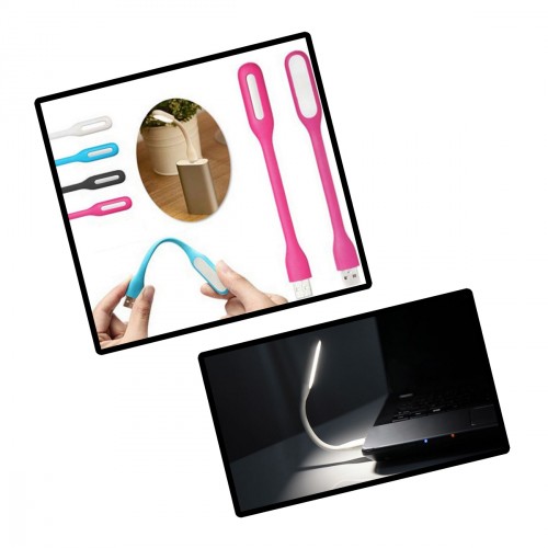 USB buigbaar led lampje, zwart