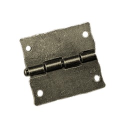 Mini antiek scharniertje (26mm x 23mm)