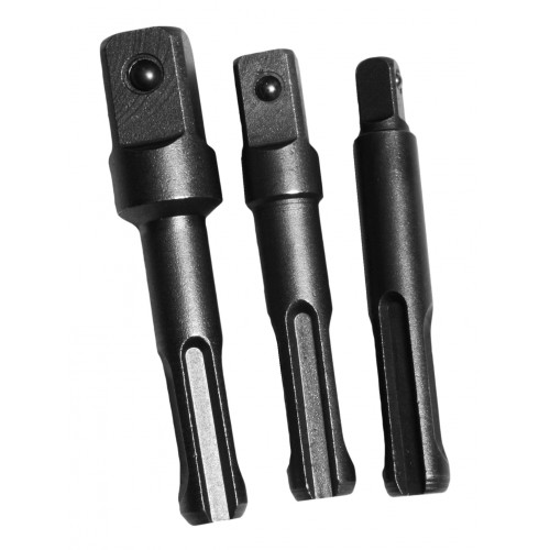 Bit dop adapter set (3 delig) met sds plus aansluiting