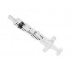 Syringe without needle 2 ml