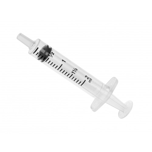 Injectiespuit / doseerspuit 2 ml