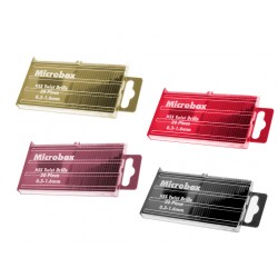 Doosje met micro hss boren 0.3 - 1.6 mm