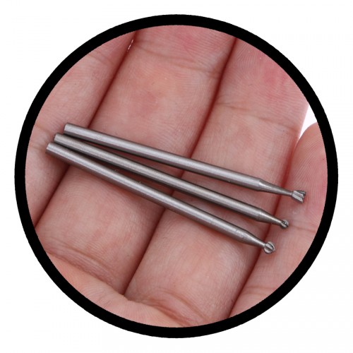 Set mini freesjes HSS 2.35mm