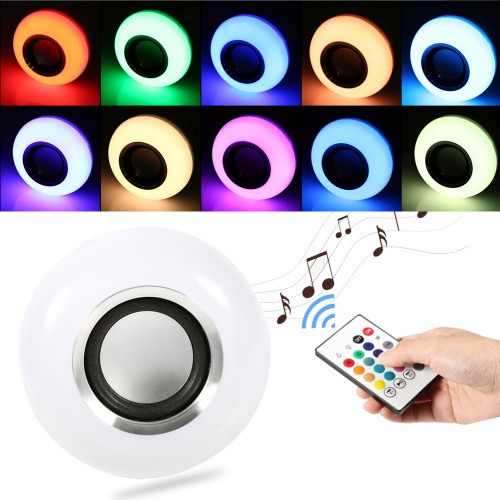 Led muzieklamp draadloos E27 12W
