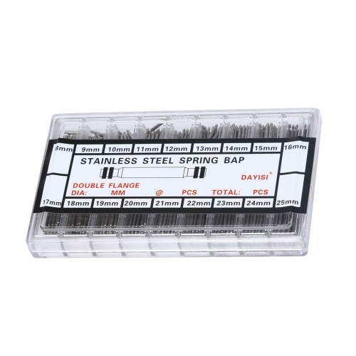 Set 1.5mm diameter horloge bandpennen (270 stuks)