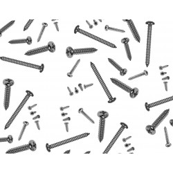 350 pieces sheet metal screws