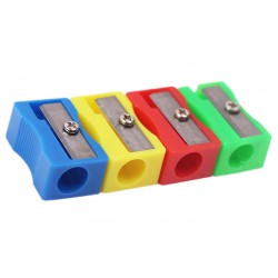 Plastic puntenslijper, willekeurige kleur