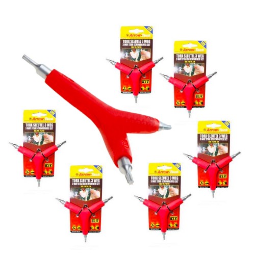 3 weg torx sleutel set