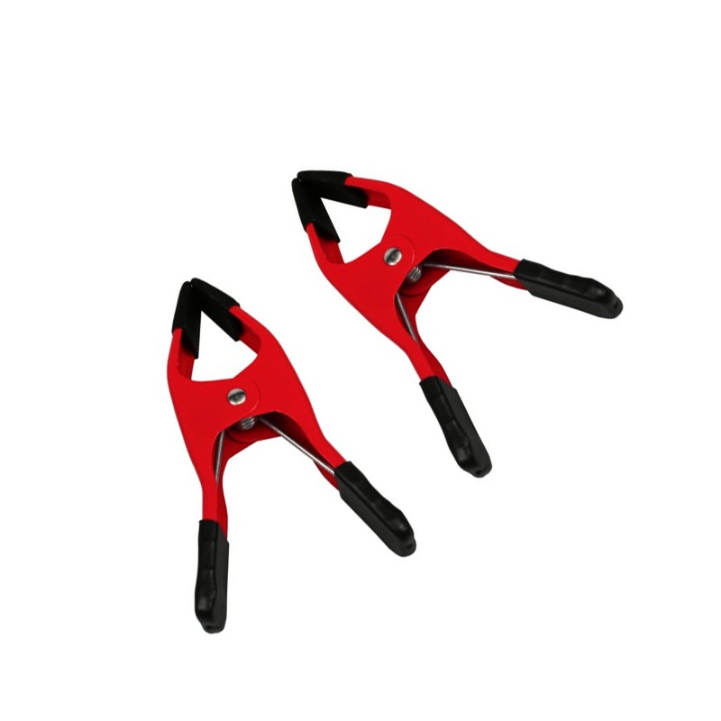 Clamp 4 inch, red