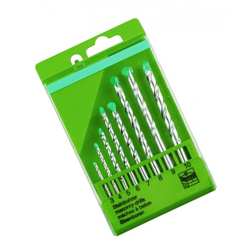 Steenboren, 8 delige set