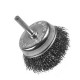 Steel brush for drilling machines, 75mm