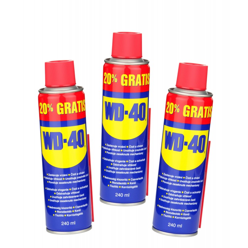 WD-40 240ml multi use product in a can