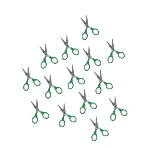 Kinderschaar, groen