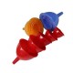 Set plastic funnels (5 pieces)