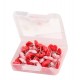 Push pins hearts: pink and red, 48pcs