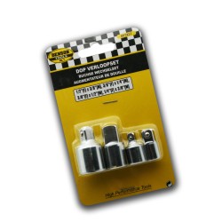 Dop verloopset, 4 stuks