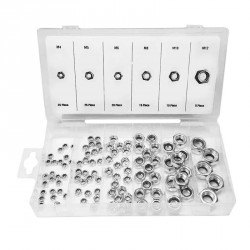 Set zelfborgende moeren (100 stuks)