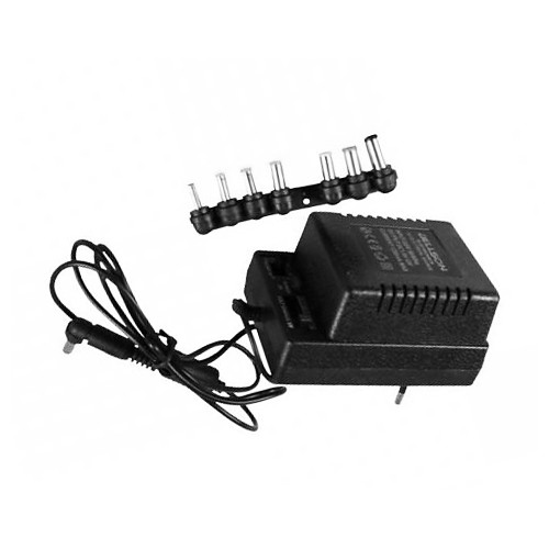 Universele adapter naar 1A, 1.5V t/m 12V