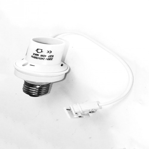 E27 fitting met lichtsensor, schemersensor
