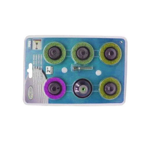 Universele schuurset 1/4 inch (7 delig)