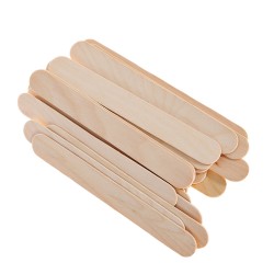 400 wooden sticks (birchwood), 150x17x1.7mm