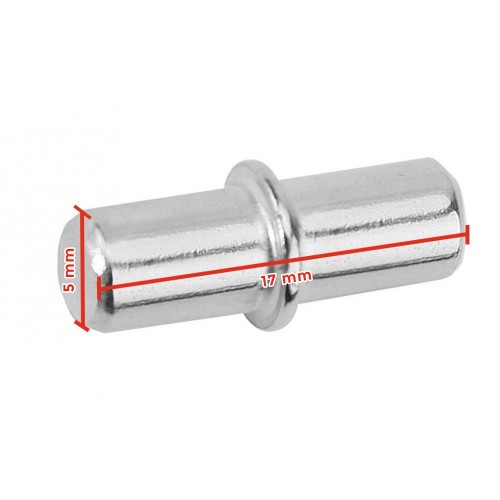 Plankdrager, schapdrager, metalen pin 5x17mm