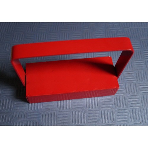 Magneethaak / haakmagneet XL, rood, met handvat