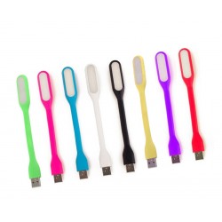USB buigbaar led lampje, zwart