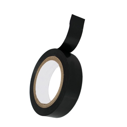 PVC tape, 1cm breed, 10 meter lengte