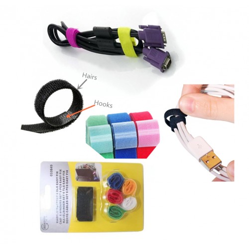 velcro cable clips