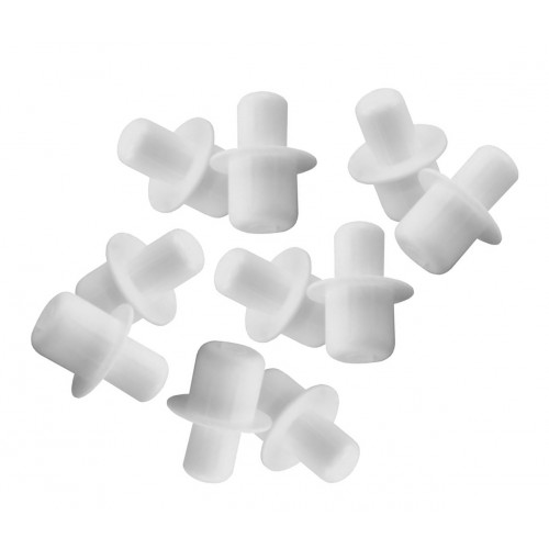 Set van 96 plankdragers, kunststof pinnen, 5 en 6mm diameter