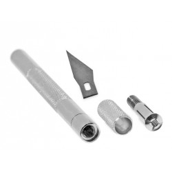 Precisiemes, scalpel (met doosje mesbladen bijgesloten)