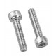 250 pieces bolts, nuts and washers, size: M2.5