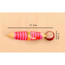 Vrolijke balpennen voor meisjes (5 stuks)