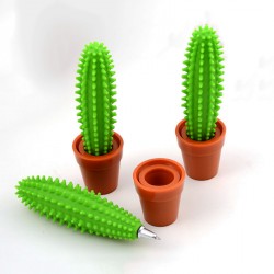 Vrolijke balpen in cactus vorm