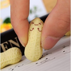 Funny peanut erasers (24 pieces in a box)