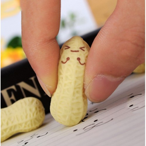 Grappige pinda gummen (4 stuks in doosje)
