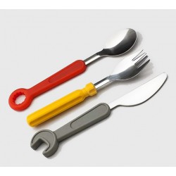 Werkzeugset für Kinder (Gabel, Messer, Löffel)