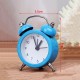 Funny little alarm clock, white (on battery, 8x2x6cm)