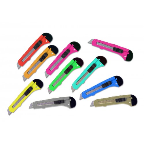 10 stuks afbreekmessen, hobbymessen