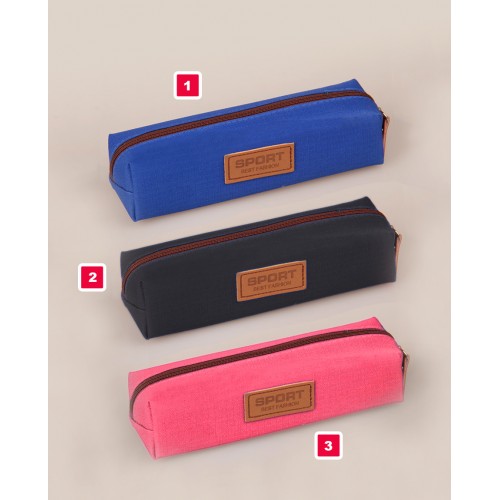 Etui (nr 3) voor werk en school: roze