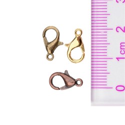 Set van 120 haakjes voor sieraden en kleding, in doosje