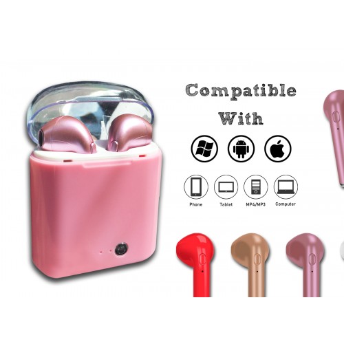 Draadloze headset voor dames: roze (PC/IOS/Android)