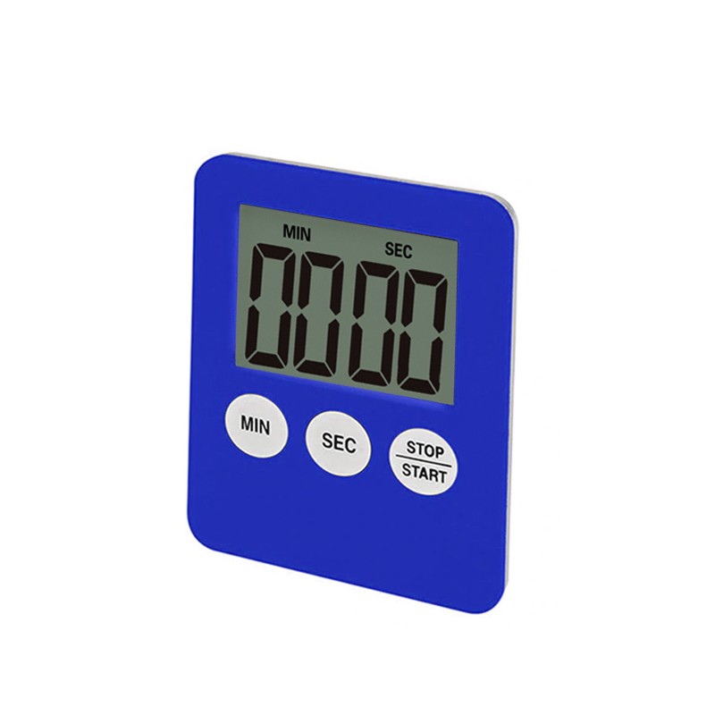 Digital timer, alarm, blue