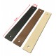 4 pieces leather handles, loops, for furniture, natural