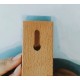 Wooden clothes hooks (4 pcs) for childrens rooms and schools