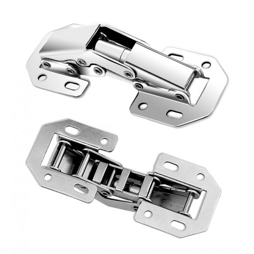 Set van 4 opbouw kastscharnieren (maat 2: 115mm)
