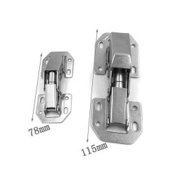 Set van 4 opbouw kastscharnieren (maat 2: 115mm)